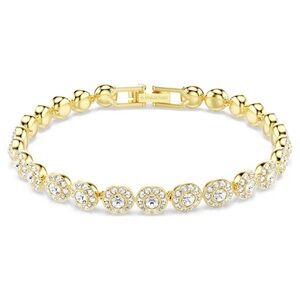 Swarovski Una Angelic Gold-Tone Bracelet NIB Retails:$219
